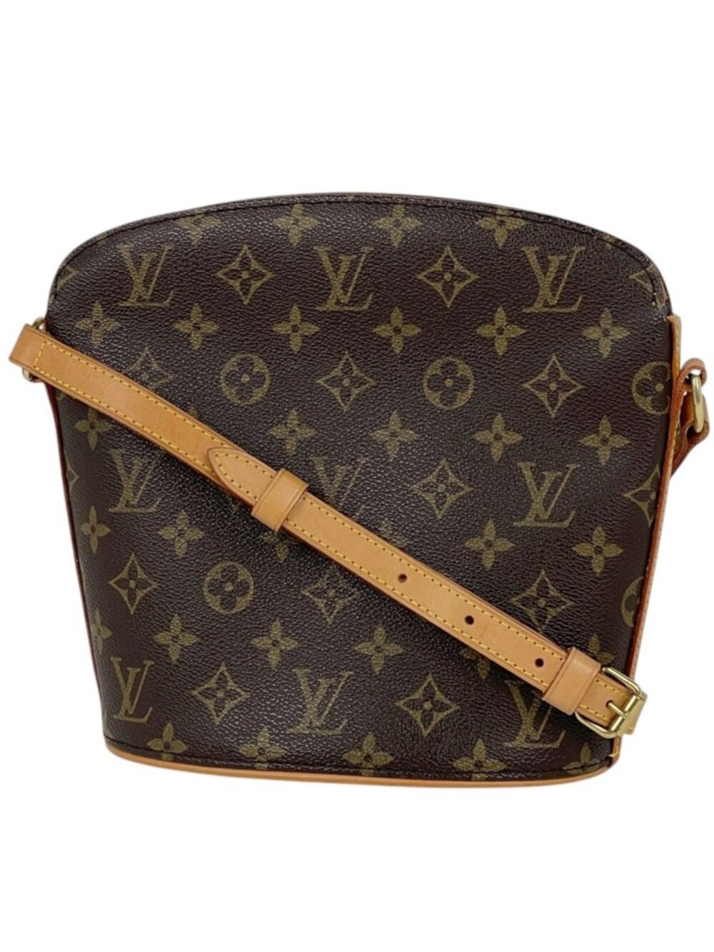 Louis Vuitton Drew Shoulder Bag Monogram Brown